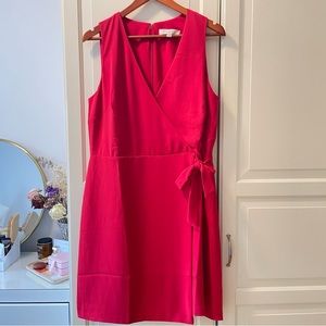 LOFT FAUX WRAP DRESS SIZE 12